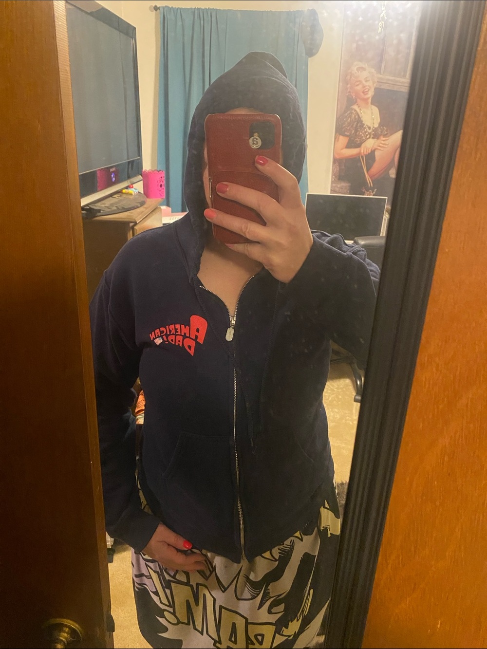 AMERICAN DAD CHARACTER- ZIP UP HOODIE JACKET - Picture 14 of 15